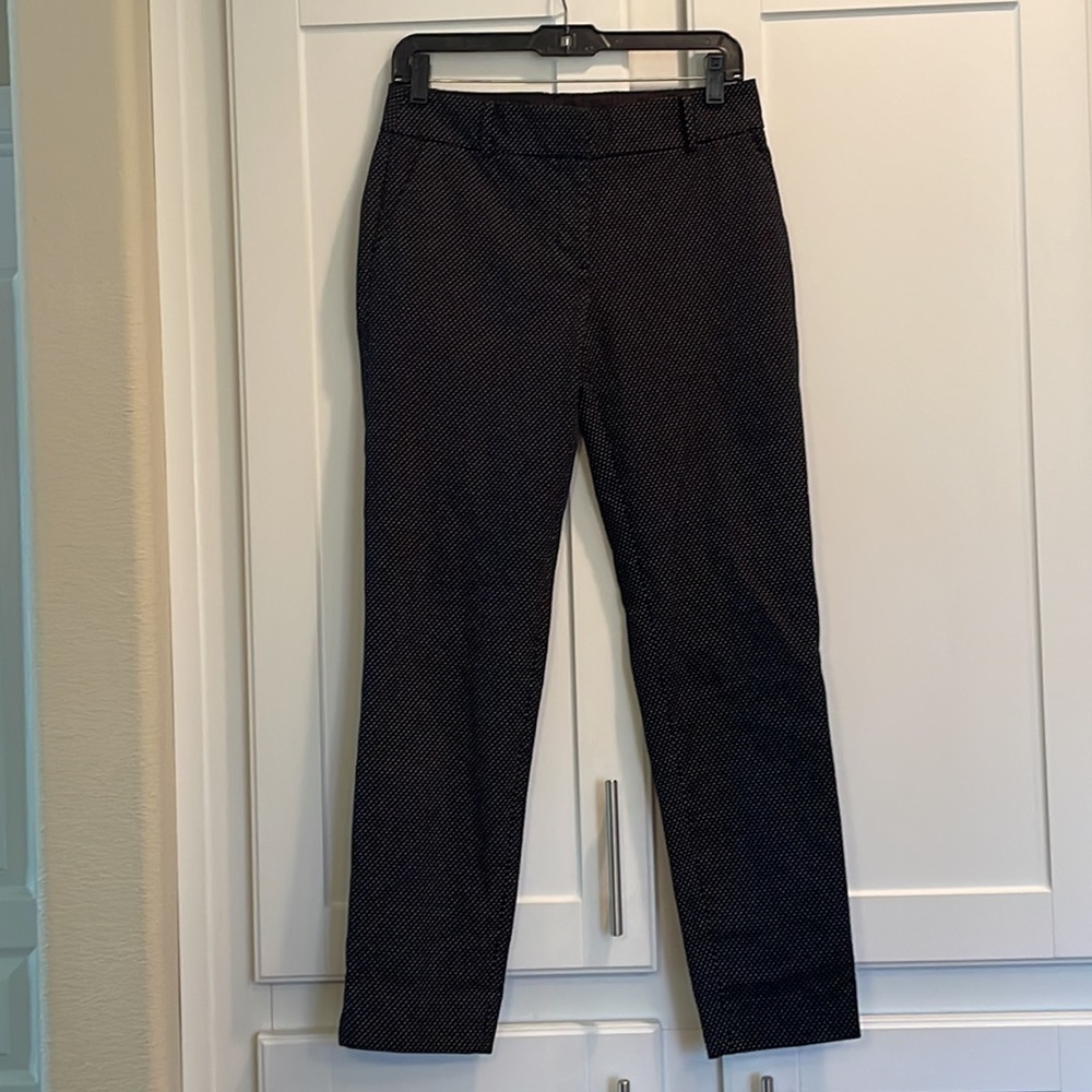 Talbots Hampshire Ankle Polka Dot Pants Woman's Size 2 - Picture 7 of 17